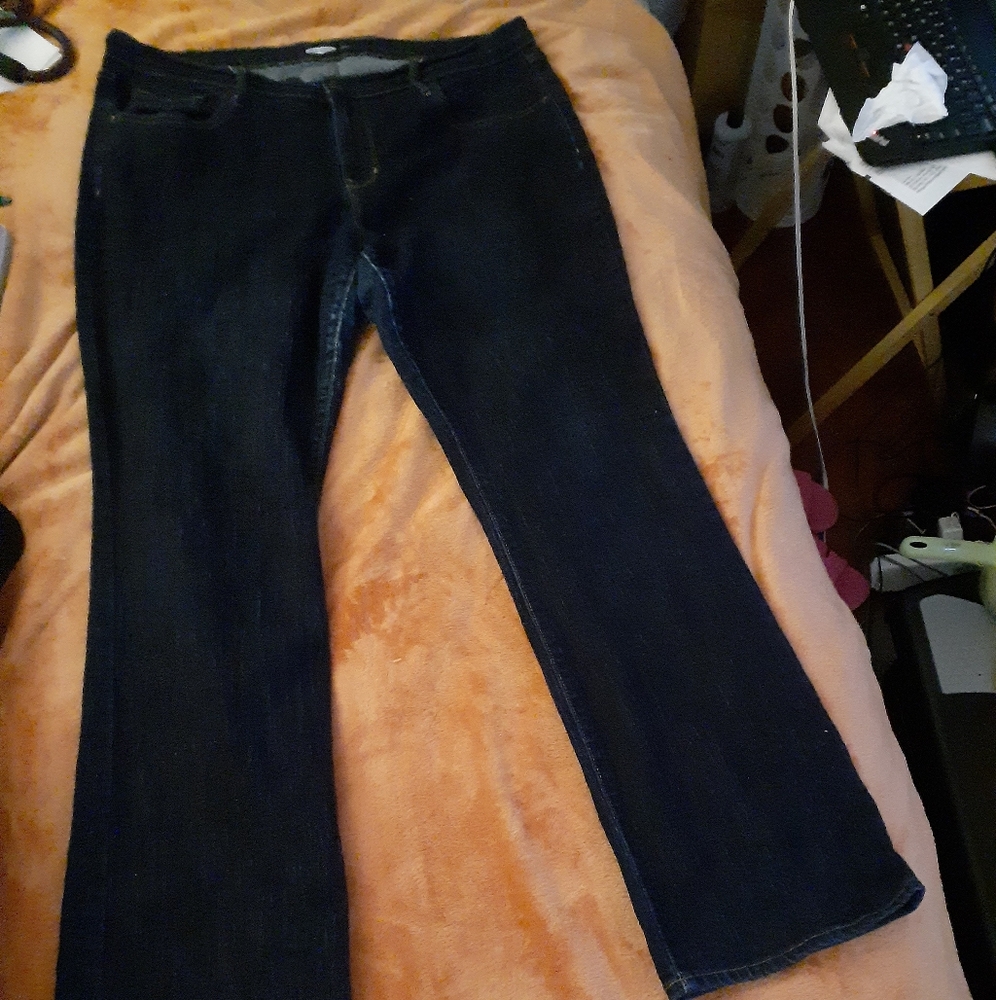 Old Navy sz 16 stretch jeans Navy Blue